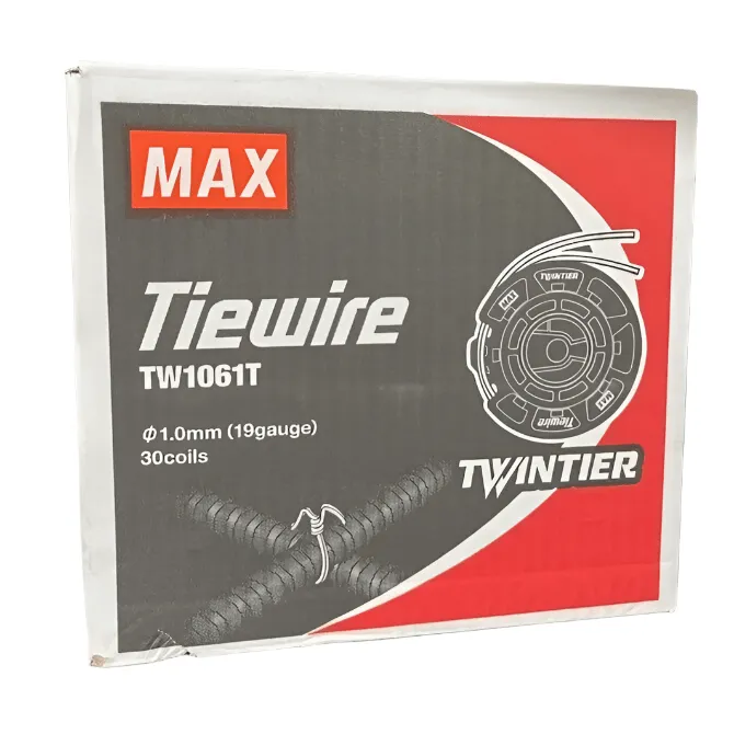 MAX TW1061T 19 Gauge Steel Rebar Tie Wire Roll – 30 Rools