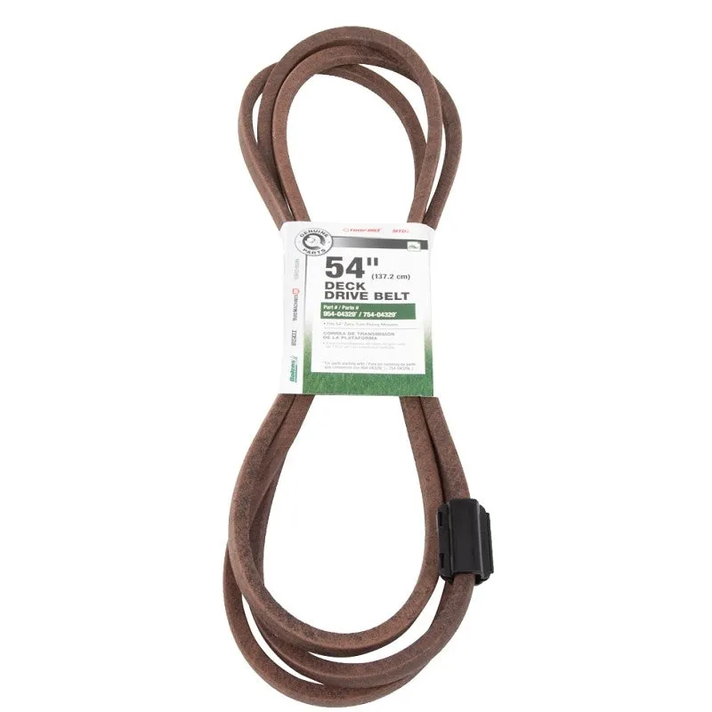 MTD 490-501-M067 Deck Drive Belt, 148-1/4 in L, 0.672 in W, 54 in Deck