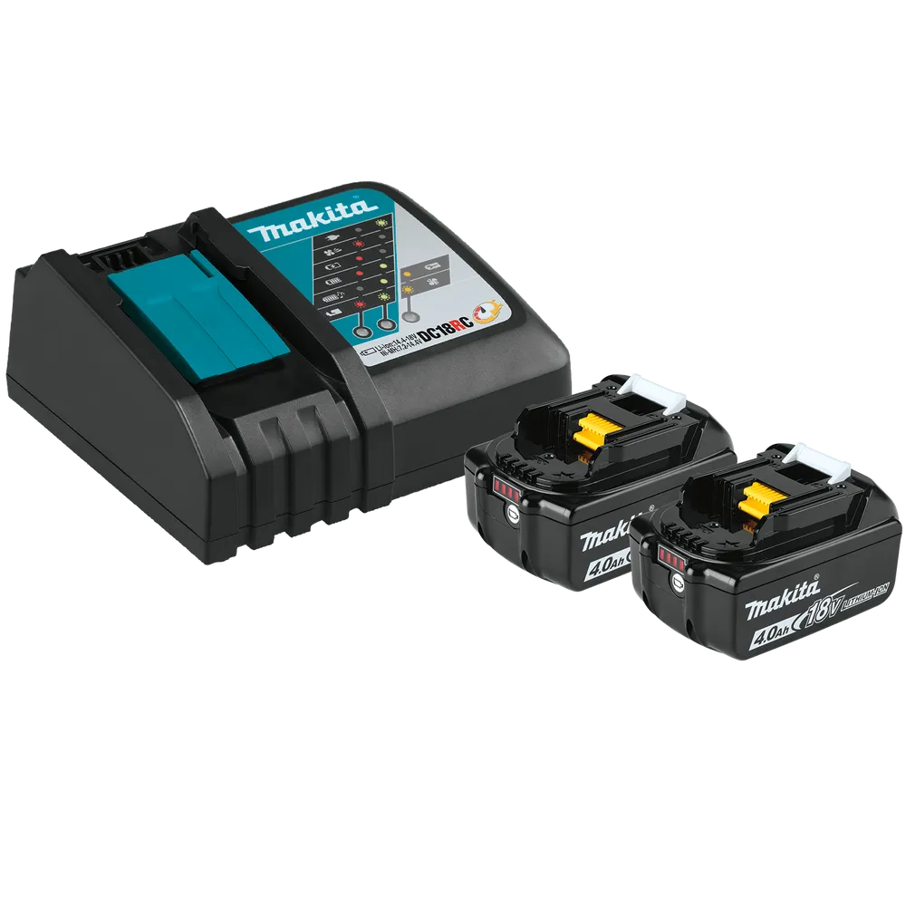Makita BL1840BDC2X 18V LXT Two Battery and Charger Starter Pack