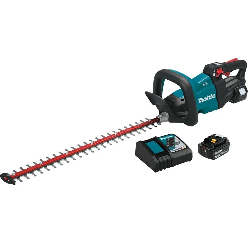 Makita XHU07T Cordless Hedge Trimmer Kit, 24 in Blade, Battery Included, 5 Ah, 18 V, Lithium-Ion, 3-Speed