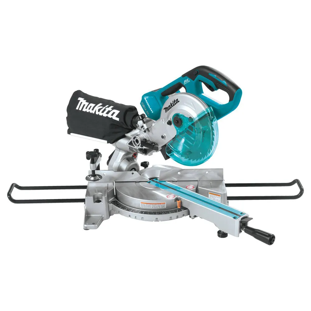 Makita XSL02Z 36V LXT Brushless Cordless 7‑1/2″ Dual Slide Compound Miter Saw