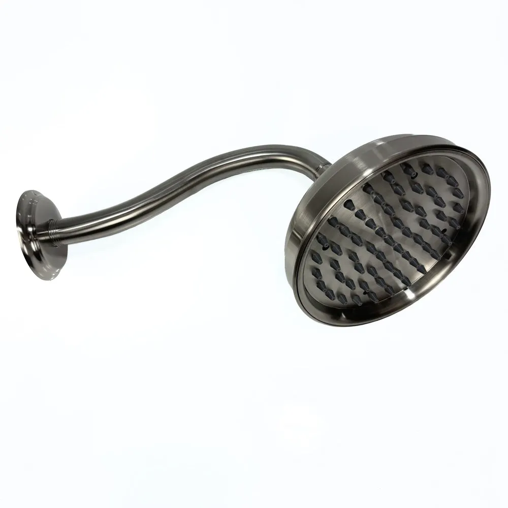 Marielle Raincan Showerhead With Shower Arm and Flange Brush (POS)
