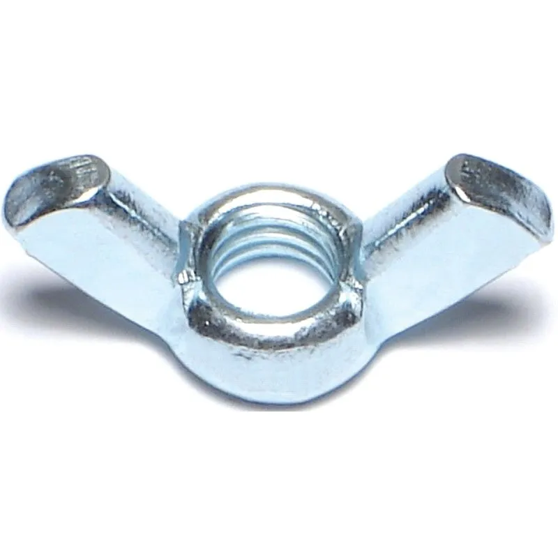 Midwest Fastener 03805 Wing Nut, Cold Forged, Coarse Thread, 5/16-18 Thread, Steel, Zinc