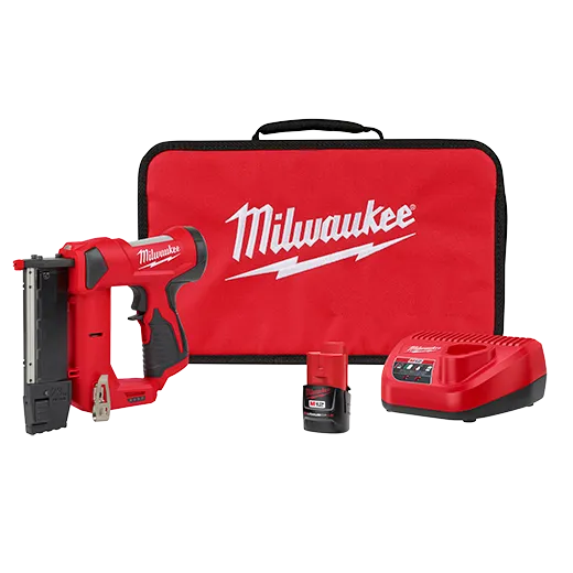 Milwaukee 2540-21 M12 23 Gauge Pin Nailer Kit, 1/2″ to 1-3/8″