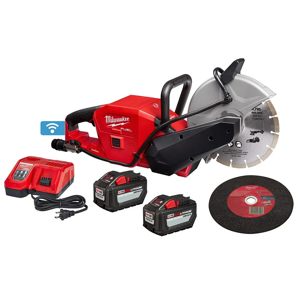 Milwaukee 2786-22HD M18 FUEL 9″ Cut-Off Saw w/ ONE-KEY Kit