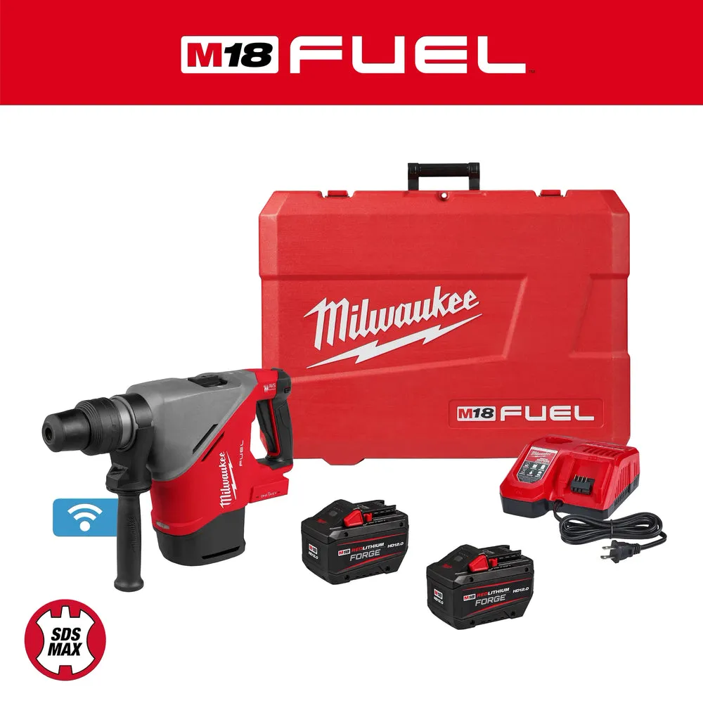Milwaukee 2917-22HD M18 FUEL 1-9/16″ SDS Max Hammer Drill Kit