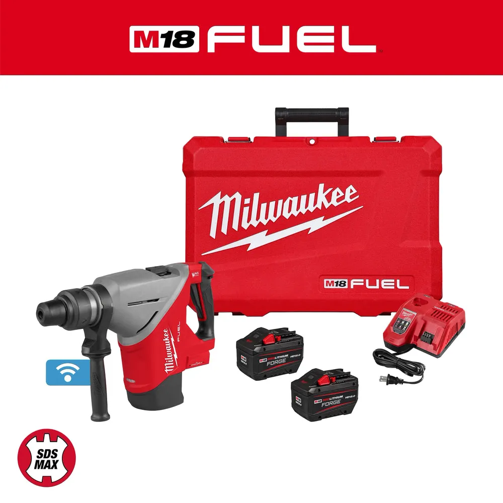 Milwaukee 2918-22HD M18 FUEL 1-3/4″ SDS Max Hammer Drill Kit