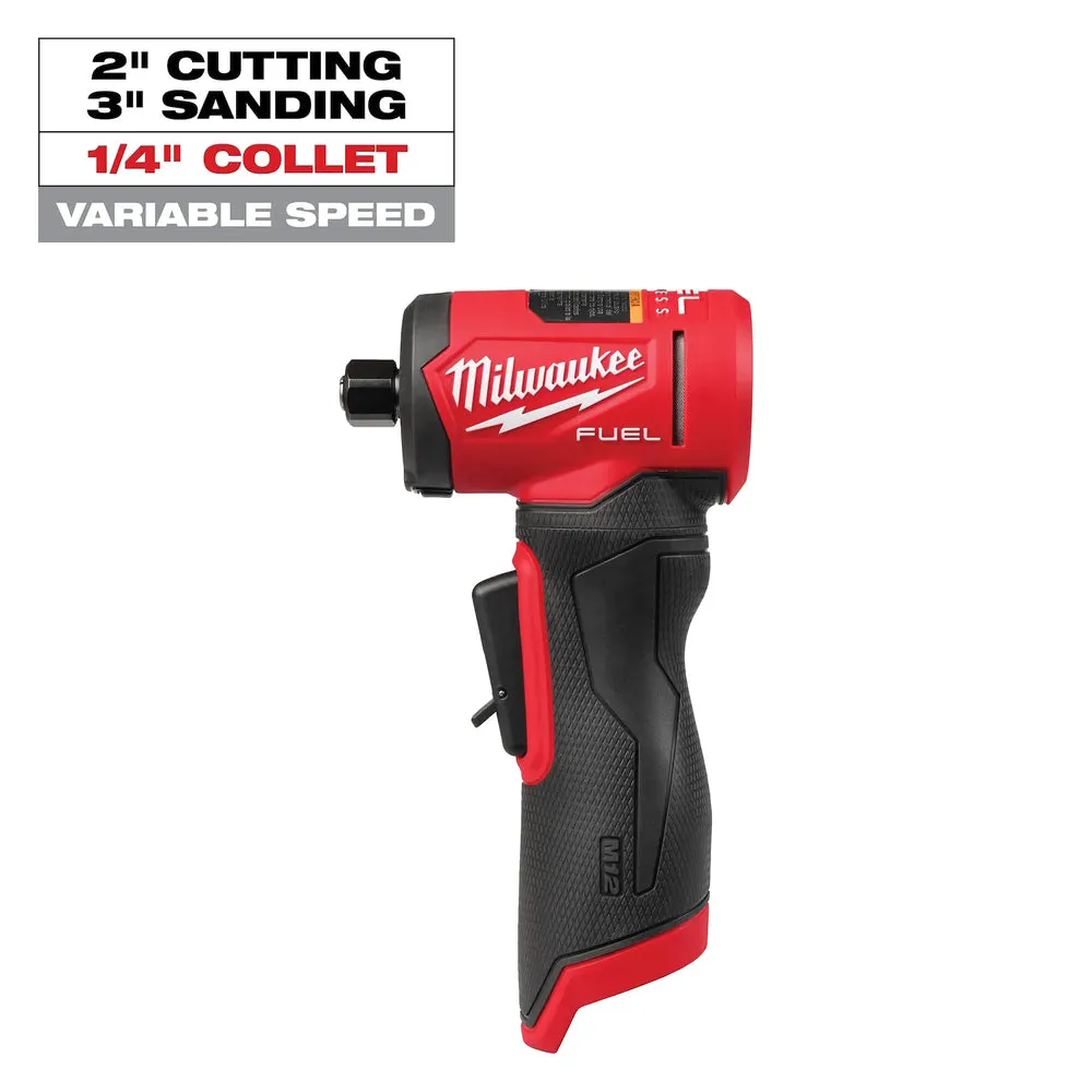 Milwaukee 3485-20 M12 FUEL 1/4″ Right Angle Die Grinder (Tool Only)