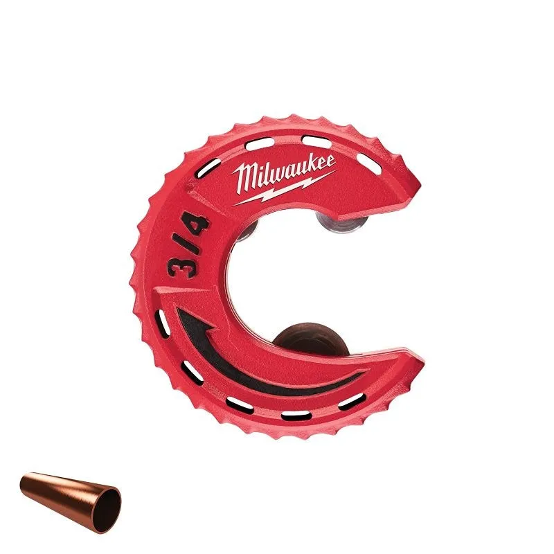 Milwaukee 48-22-4261 Close Quarters Tubing Cutter, 3/4 in Max Pipe/Tube Dia, Aluminum/Copper Pipe/Tube