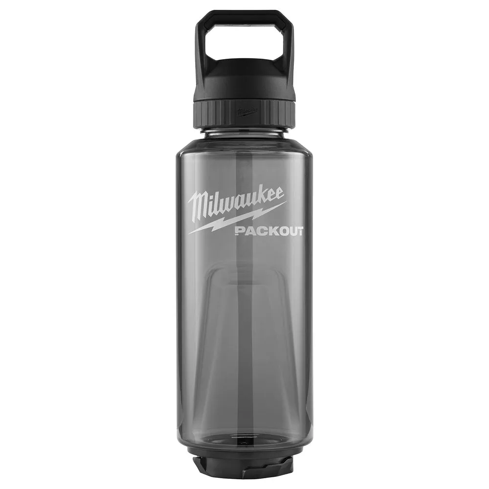 Milwaukee 48-22-8373R PACKOUT™ 48oz Bottle with Chug Lid – Black