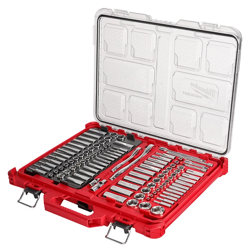 Milwaukee 48-22-9486 1/4″ & 3/8″ Drive 106pc SAE & Metric Ratchet & Socket Set