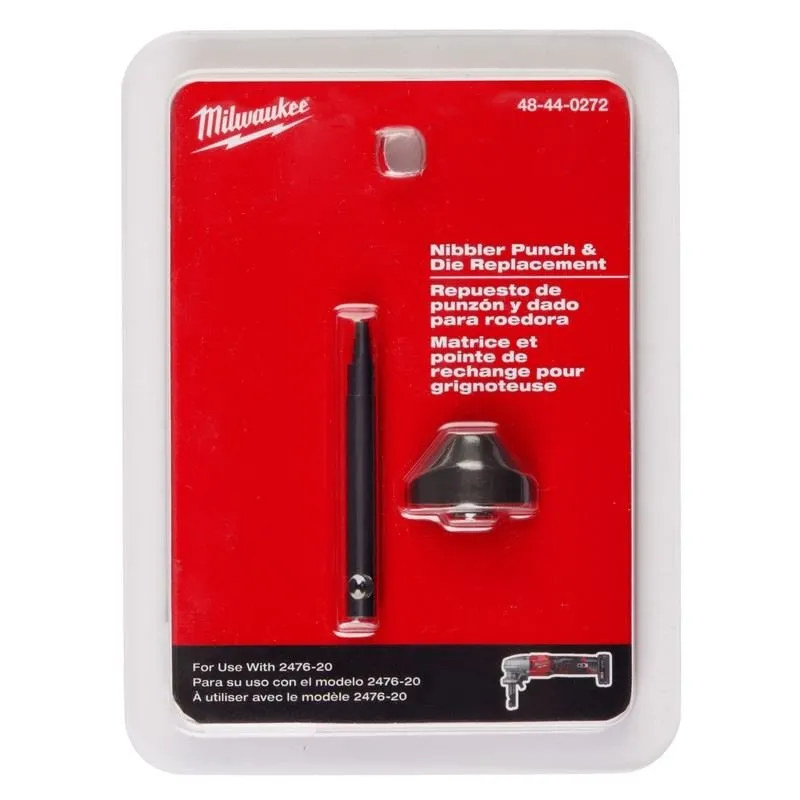 Milwaukee 48-44-0272 M12 FUEL 16 Ga Nibbler Punch Die Set