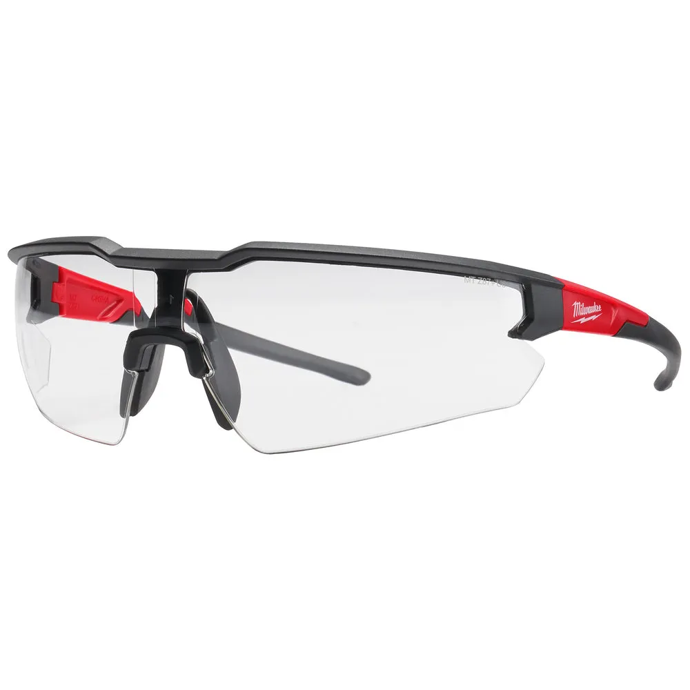 Milwaukee 48-73-2012 Safety Glasses – Clear Fog-Free Lenses