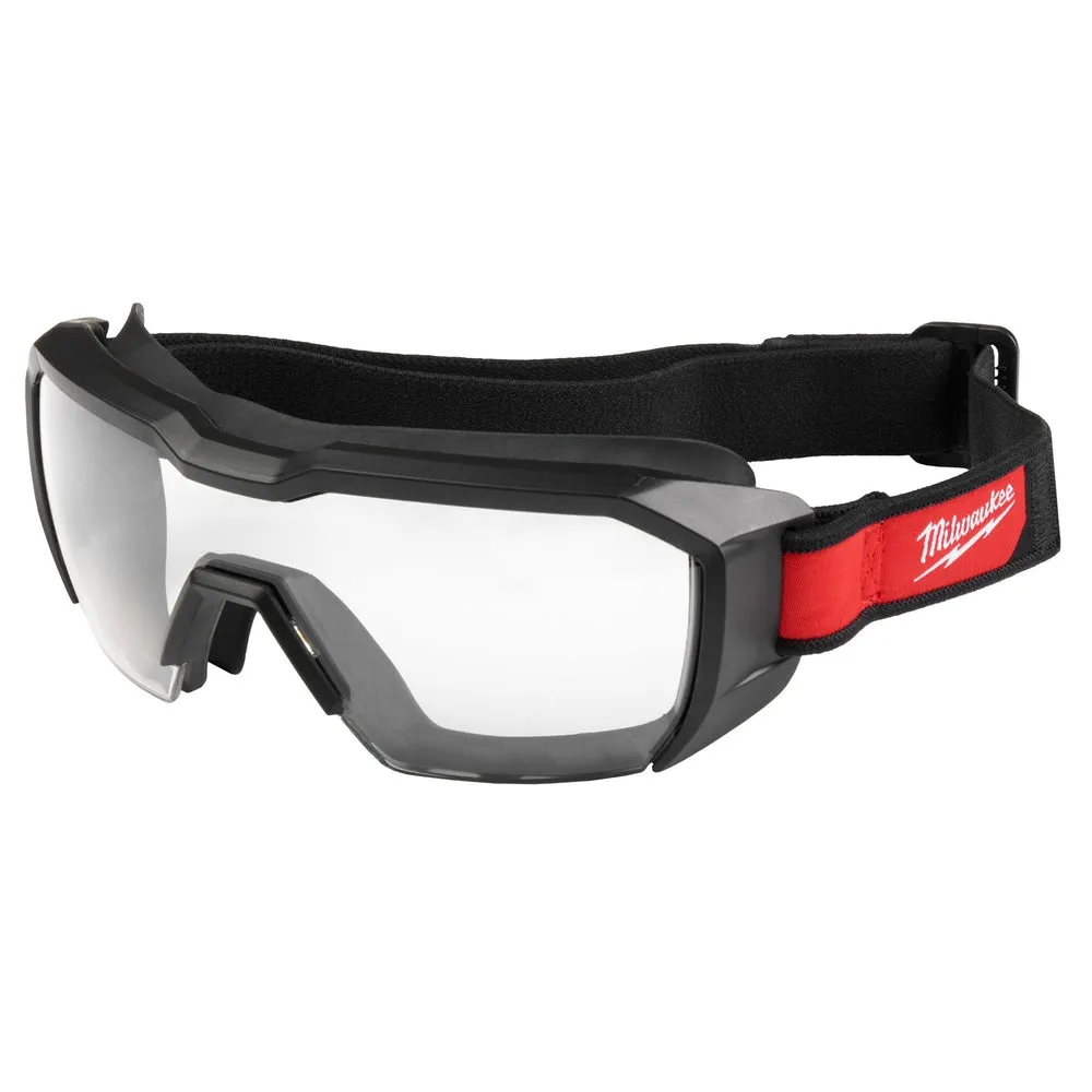 Milwaukee 48-73-2060 Clear Low Profile Safety Goggles