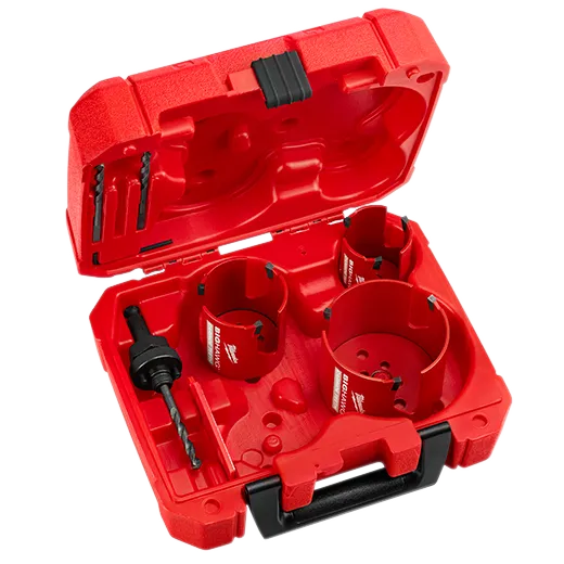 Milwaukee 49-56-9280 7 Piece BIG HAWG with Carbide Teeth Hole Saw Kit