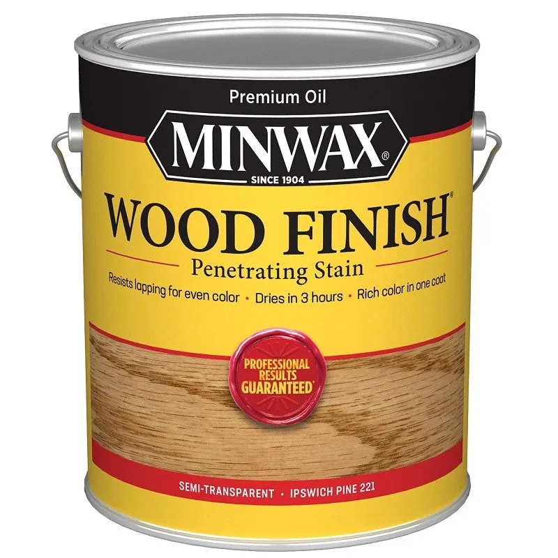 Minwax Wood Finish 710740000 Wood Stain, Ipswich Pine, Liquid, 1 gal, Can (Pack of 2)