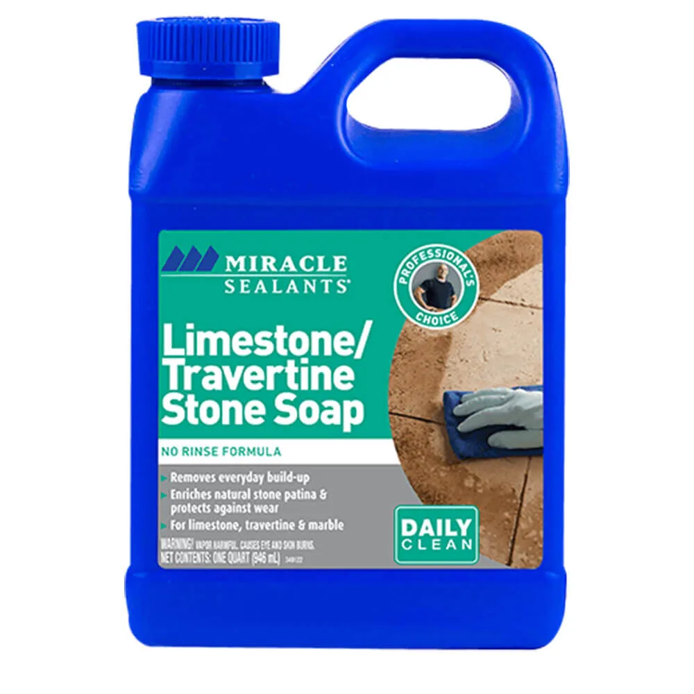Miracle Sealants Limestone/Travertine Stone Soap – Quart