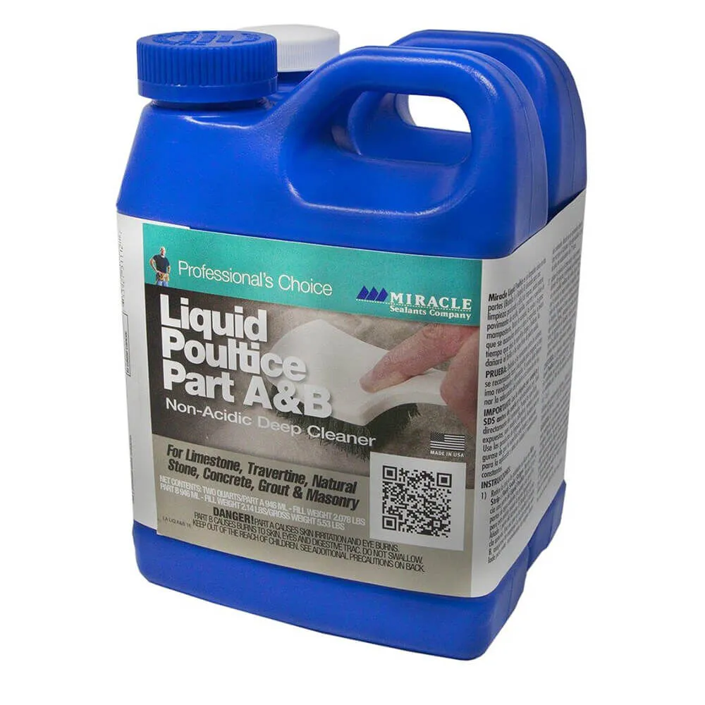 Miracle Sealants Liquid Poultice Parts A & B – Quart