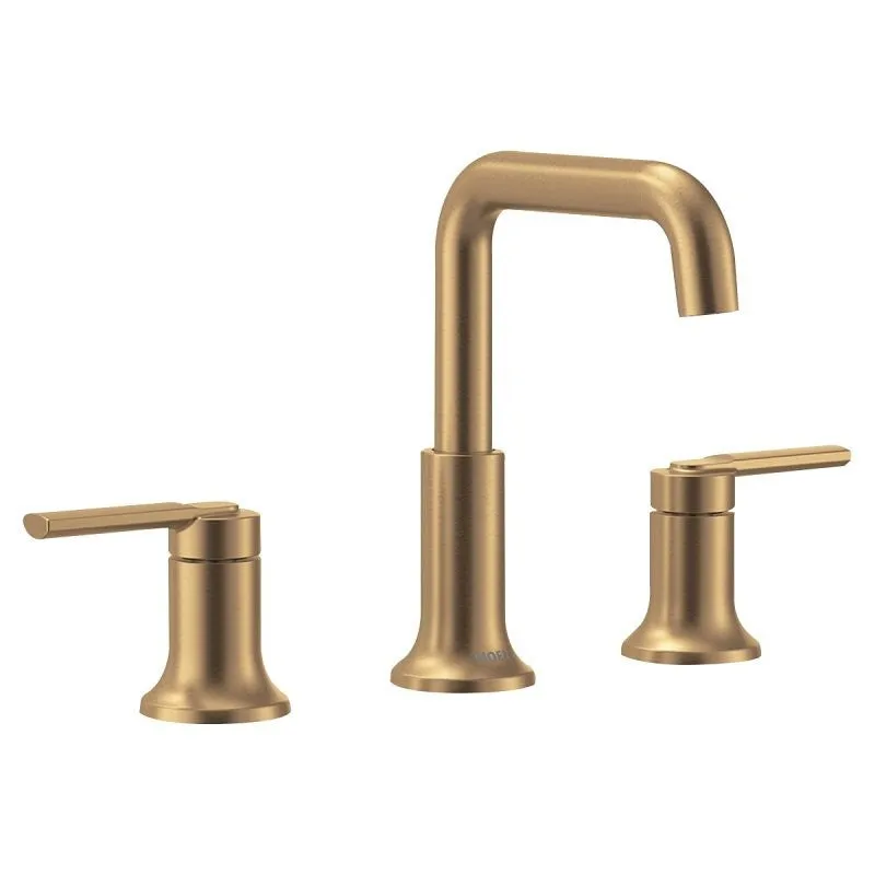 Moen Zyla Series 84142BZG Bathroom Faucet, 1.2 gpm, 2-Handle, 3-Faucet Hole, Metal/Plastic/Stainless Steel