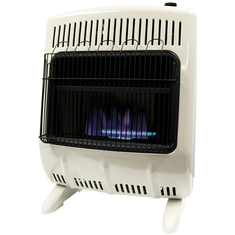 Mr. Heater MHVFDF20BFT Series Vent-Free Blue Flame Heater, 700 sq-ft Heating Area, 20 lb Fuel Tank, 20,000 Btu