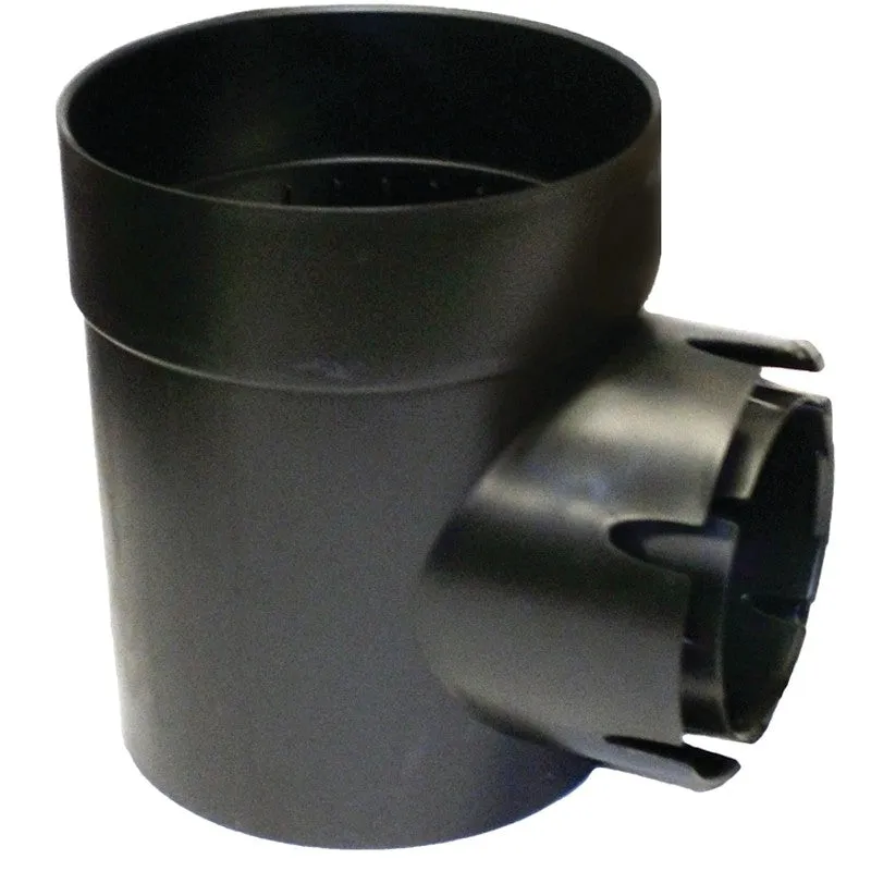 NDS 101 1-Outlet Round Catch Basin, Plastic