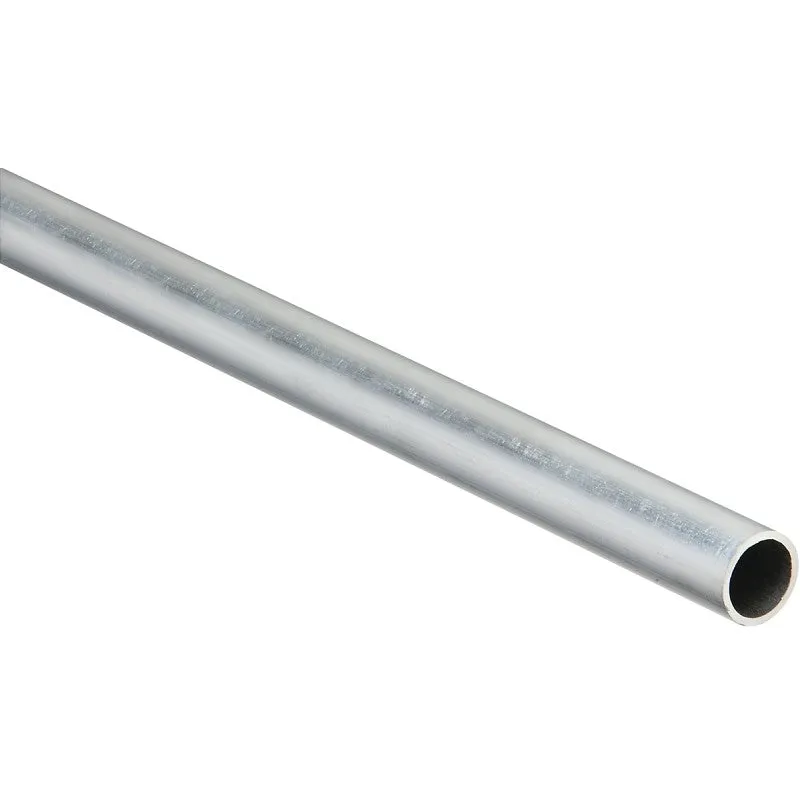 National Hardware 4206BC Series N247-528 Metal Tube, Round, 48 in L, 3/4 in Dia, 1/16 in Wall, Aluminum, Mill