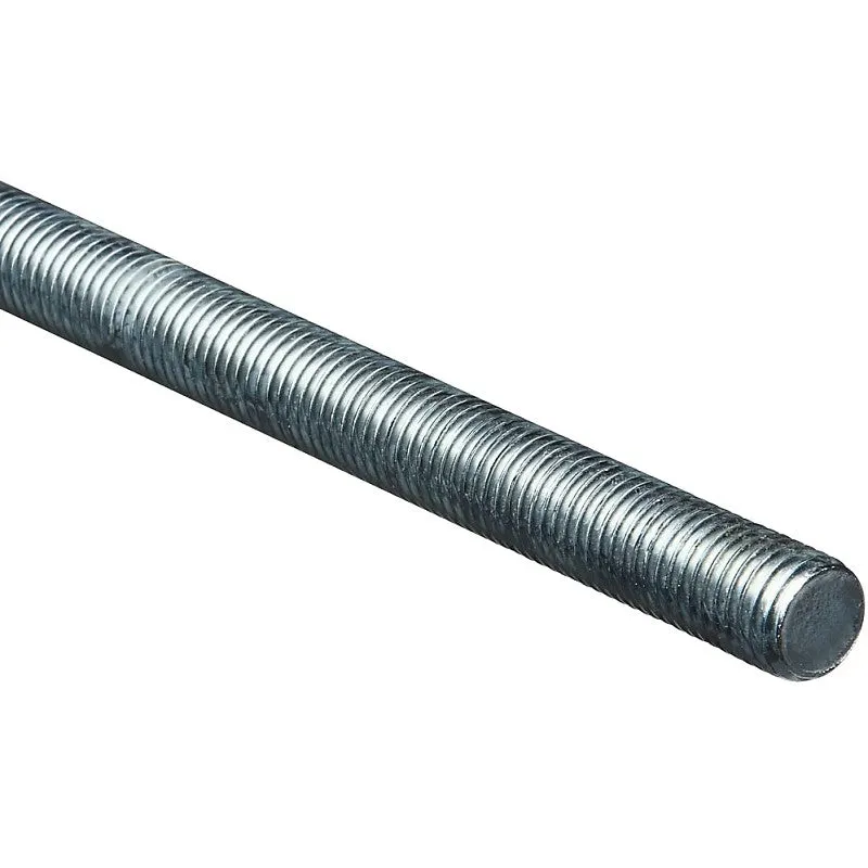 National Hardware N179-556 Threaded Rod, 3/4-10 Thread, 36 in L, A Grade, Steel, Zinc, UNC Thread
