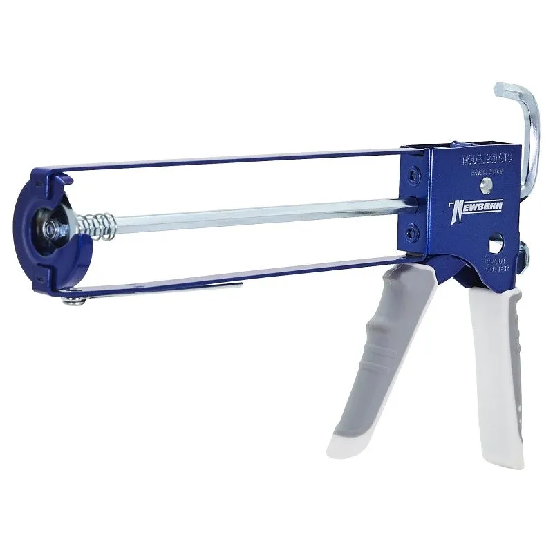 Newborn 920-GTS Caulk Gun, 0.1 gal Cartridge, 10:1 Thrust, Steel