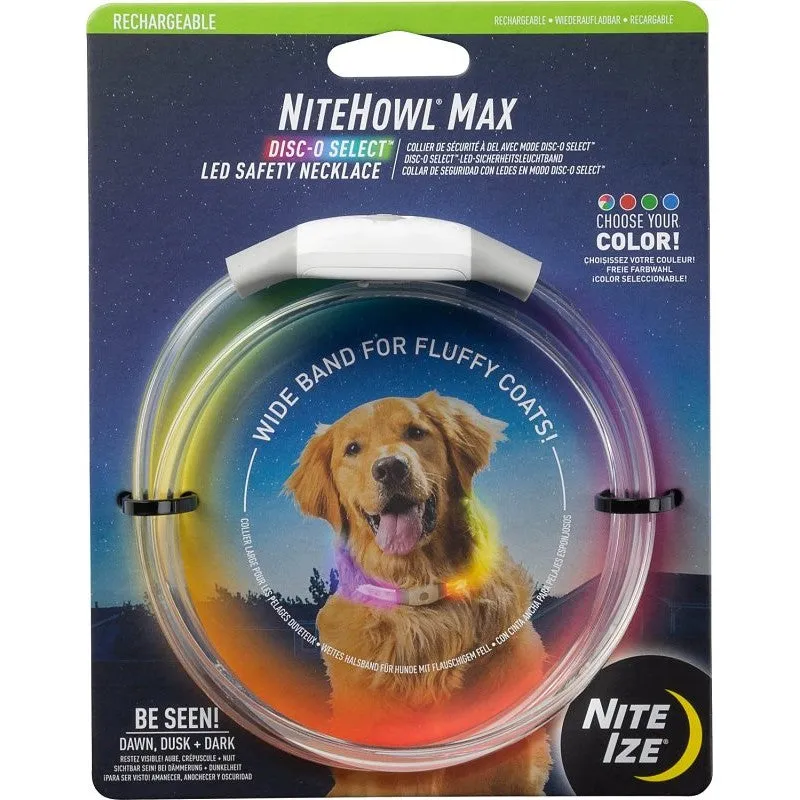 Nite Ize NiteHowl Series NHMR-07S-R3 Rechargeable Safety Necklace