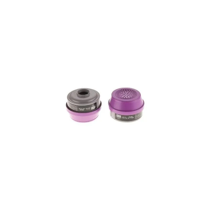 North | 7581P100L Organic Vapor and P100 Cartridge/Filter Combination
