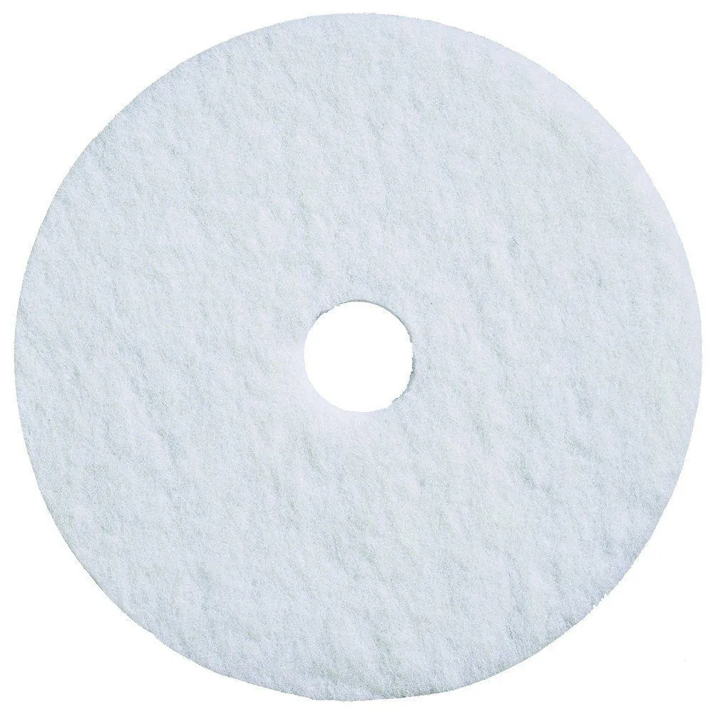 Norton 18″ White Polishing Pad for Clarke Floor Polisher