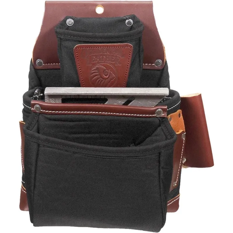 OCCIDENTAL LEATHER B8060 – Black Oxy Lights 3 Pouch Fastener Bag