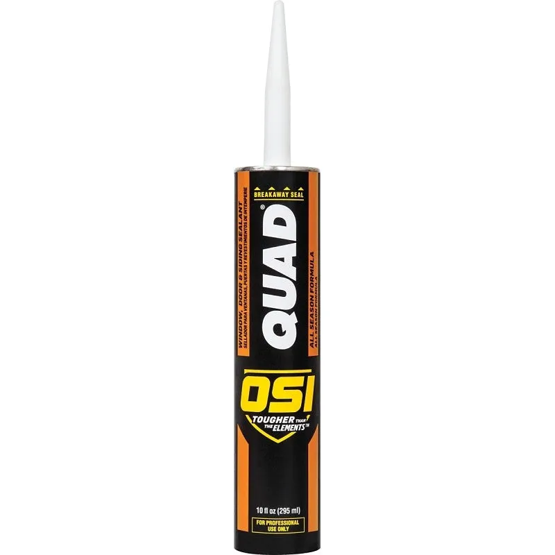 OSI 1637230 Advanced Formula Sealant, Beige 455, 7 days Curing, 20 to 100 deg F, 10 oz Cartridge (Pack of 12)