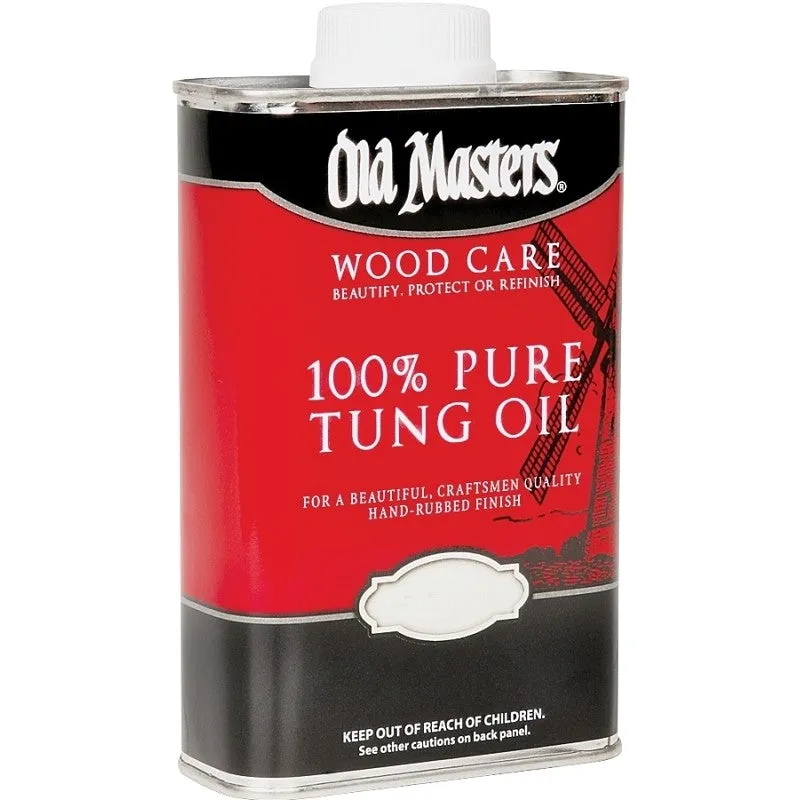Old Masters 90001 Tung Oil, Liquid, 1 gal, Can (Pack of 4)
