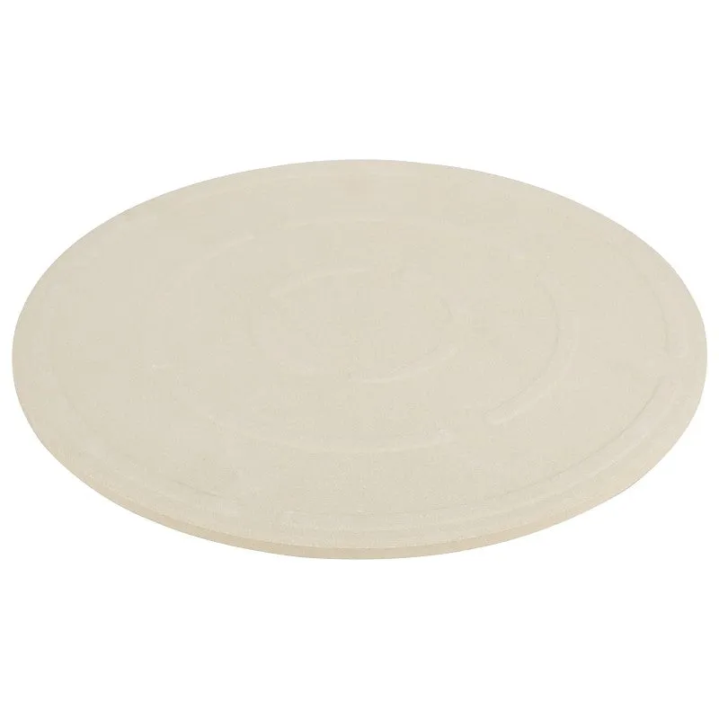Omaha BBQ-37239 Pizza Stone, 15 in L, Cordierite, Beige (Pack of 4)