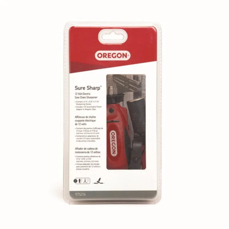 Oregon 575214 Chainsaw Sharpener, 12 V, Plastic