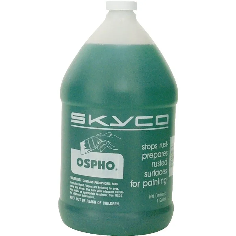 Ospho OSPHO GAL Rust Inhibitor, Liquid, Acrid, Green, 1 gal Jug (Pack of 4)