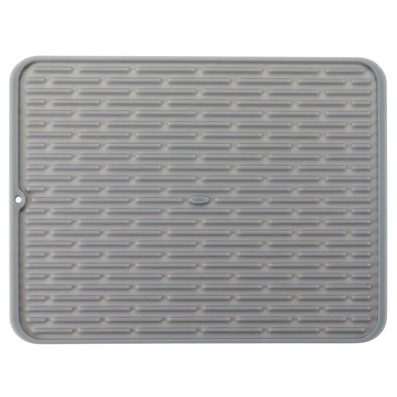 Oxo 1410880 Dish Drying Mat, 16.9 in L, 12-1/2 in W, Silicone