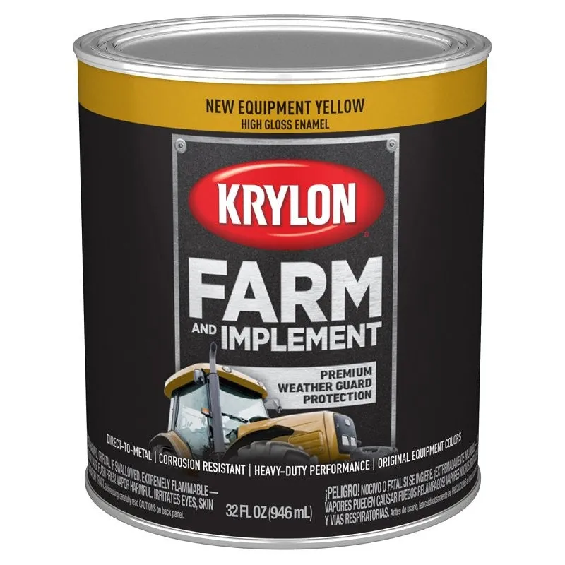PAINT HG NEW EQUIPMENT YEL 1QT (Pack of 2)