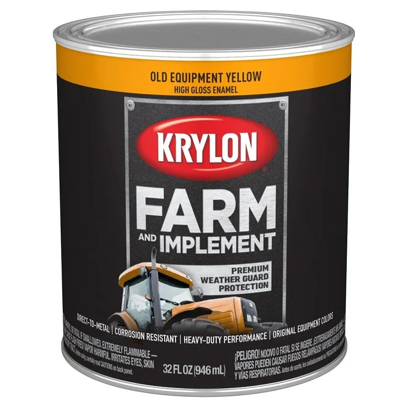 PAINT HG OLD EQUIPMENT YEL 1QT (Pack of 2)