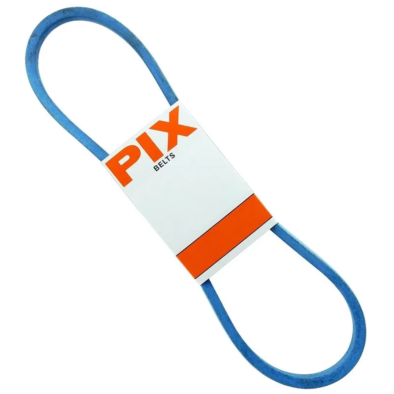 PIX A49K Fractional Horsepower V-Belt, 51 in Outside Circumference, 1/2 in W, 9/32 in Thick, Blue