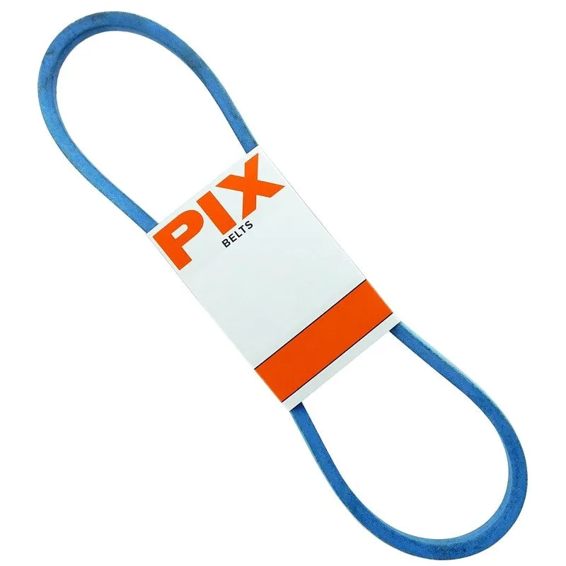 PIX A57K Fractional Horsepower V-Belt, 59 in Outside Circumference, 1/2 in W, 9/32 in Thick, Blue
