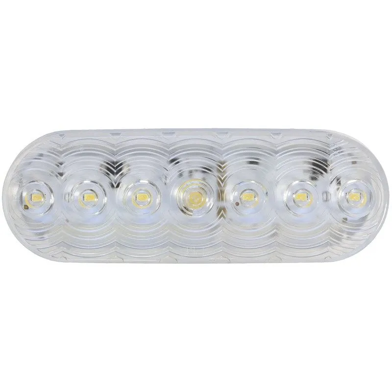 PM LumenX Series V821KC-7 Back-Up Light, 9 to 16 V, LED Lamp, 7-Lamp, White