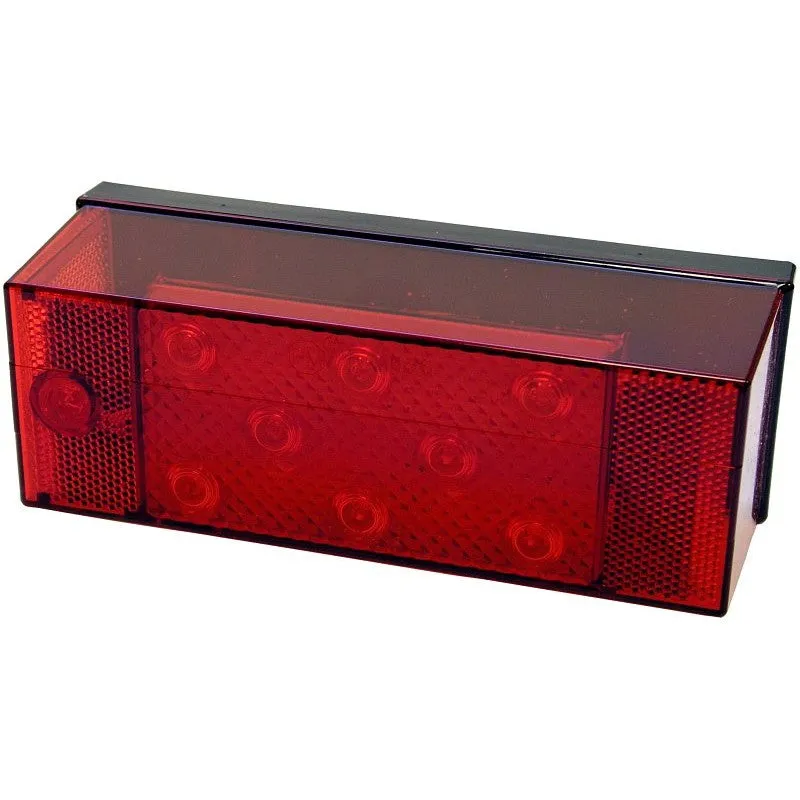 PM V856L Tail Light with License Light, LED Lamp, Red Light