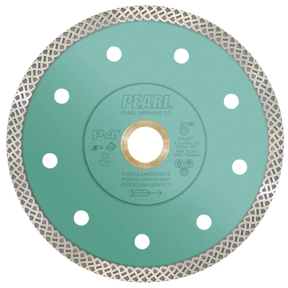 Pearl Abrasive P4 Thin Turbo Mesh Diamond Blades