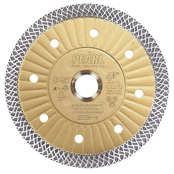 Pearl Abrasive P5 Thin Turbo Mesh Blades – Multiple Sizes