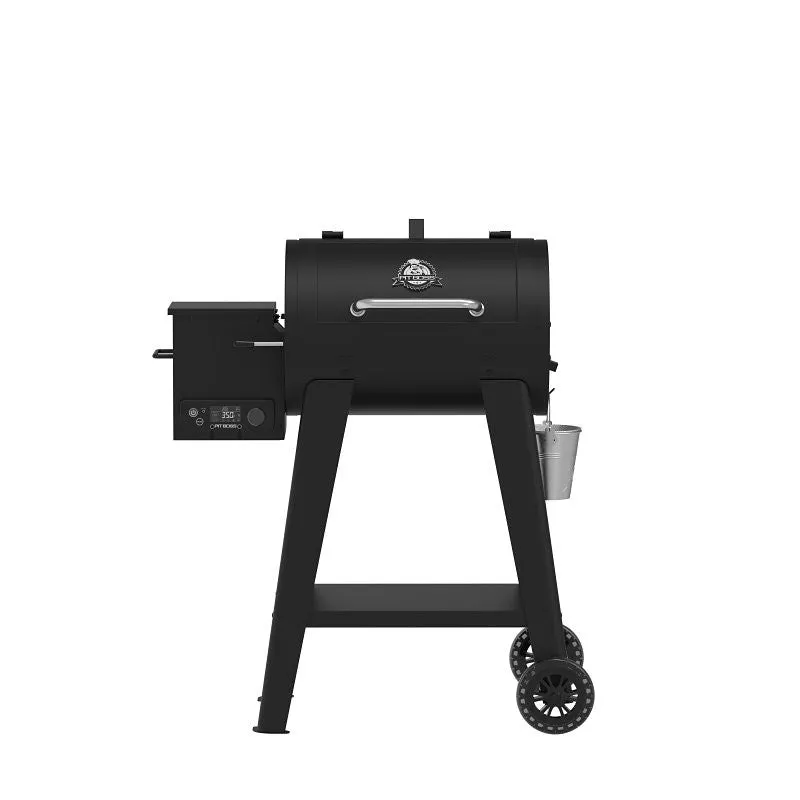 Pit Boss 11086 Wood Pellet Grill, 500 sq-in Primary Cooking Surface, Black