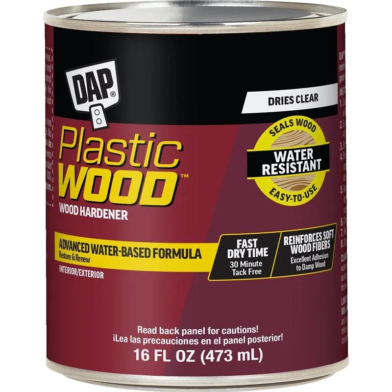 Plastic Wood 7079821000 Hardener, Solid, Natural, 16 oz Can