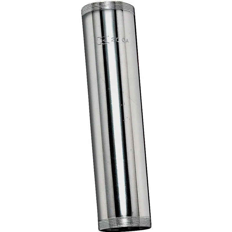 Plumb Pak PP10CP Pipe Extension Tube, 1-1/4 in, 6 in L, Threaded, Brass, Chrome