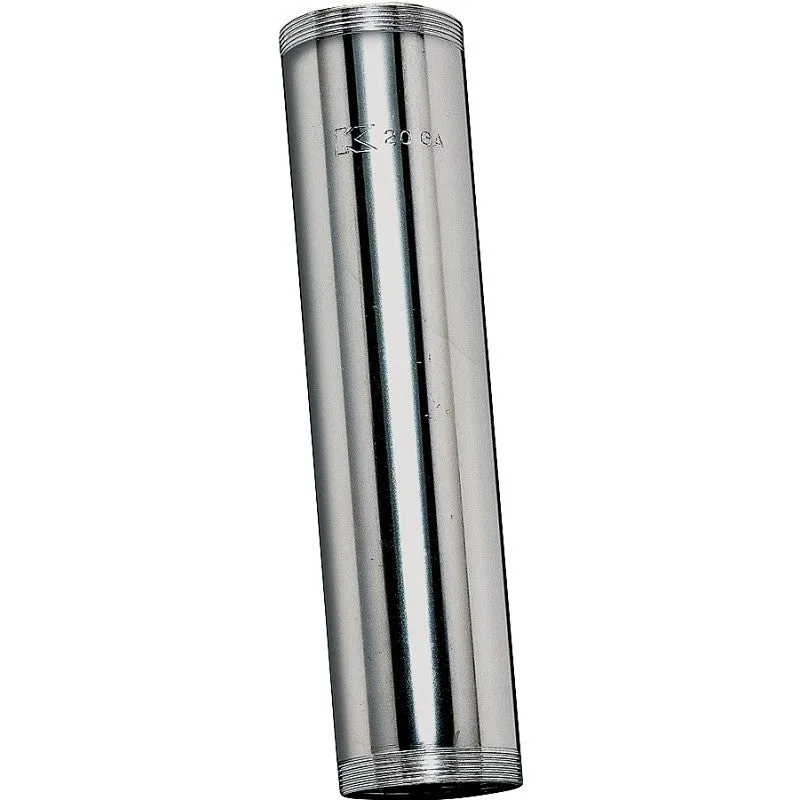 Plumb Pak PP11CP Pipe Extension Tube, 1-1/2 in, 6 in L, Threaded, Brass, Chrome